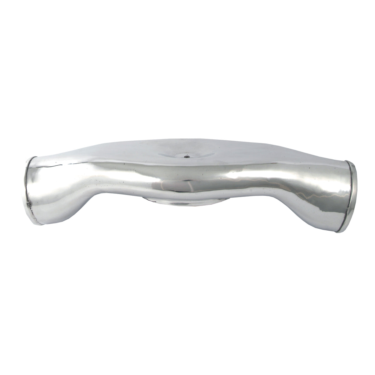 Air Intake Plenum Dual Inlet Low Profile 4" inch 100mm fit Holley 5-1/8" Neck