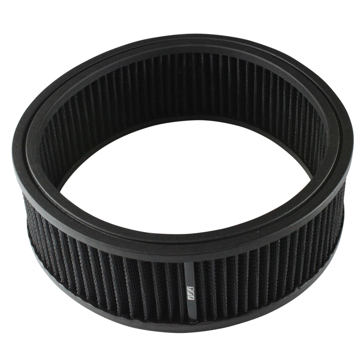 TFI Racing TFI-68-111 Air Cleaner Filter Element Black 9" Wide 3" Tall Round High Performance Cotton