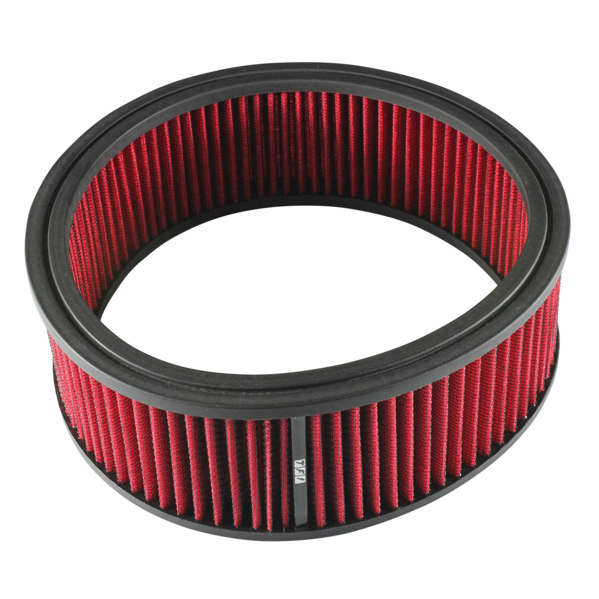 TFI Racing TFI-68-112 Air Cleaner Filter Element Red 9" Wide 3" Tall Round High Performance Cotton