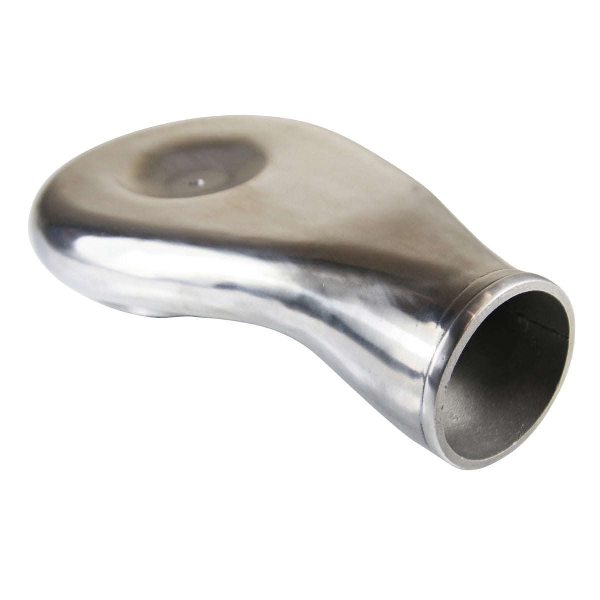 Air Intake Plenum Single Inlet Low Profile 4" inch (100mm) fit Holley 5-1/8"