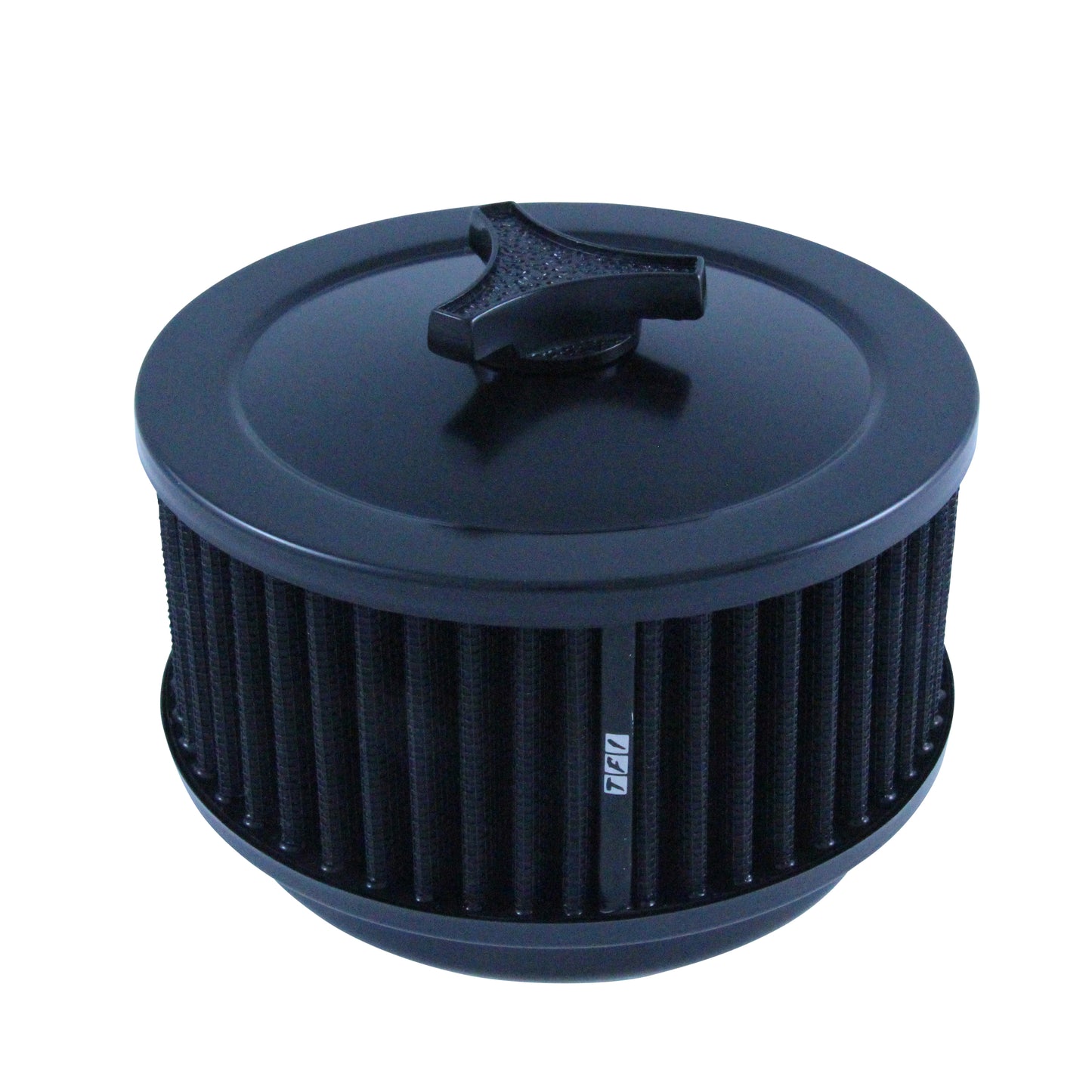 Black Air Cleaner 6-3/8" Wide x 3" Tall Suit 5-1/8" Holley Carburettor