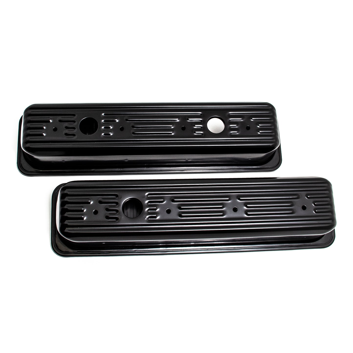 Valve Covers 1987-00 Chev GM 5.0L 5.7L Engine Centre Bolt Tall Black Three Hole