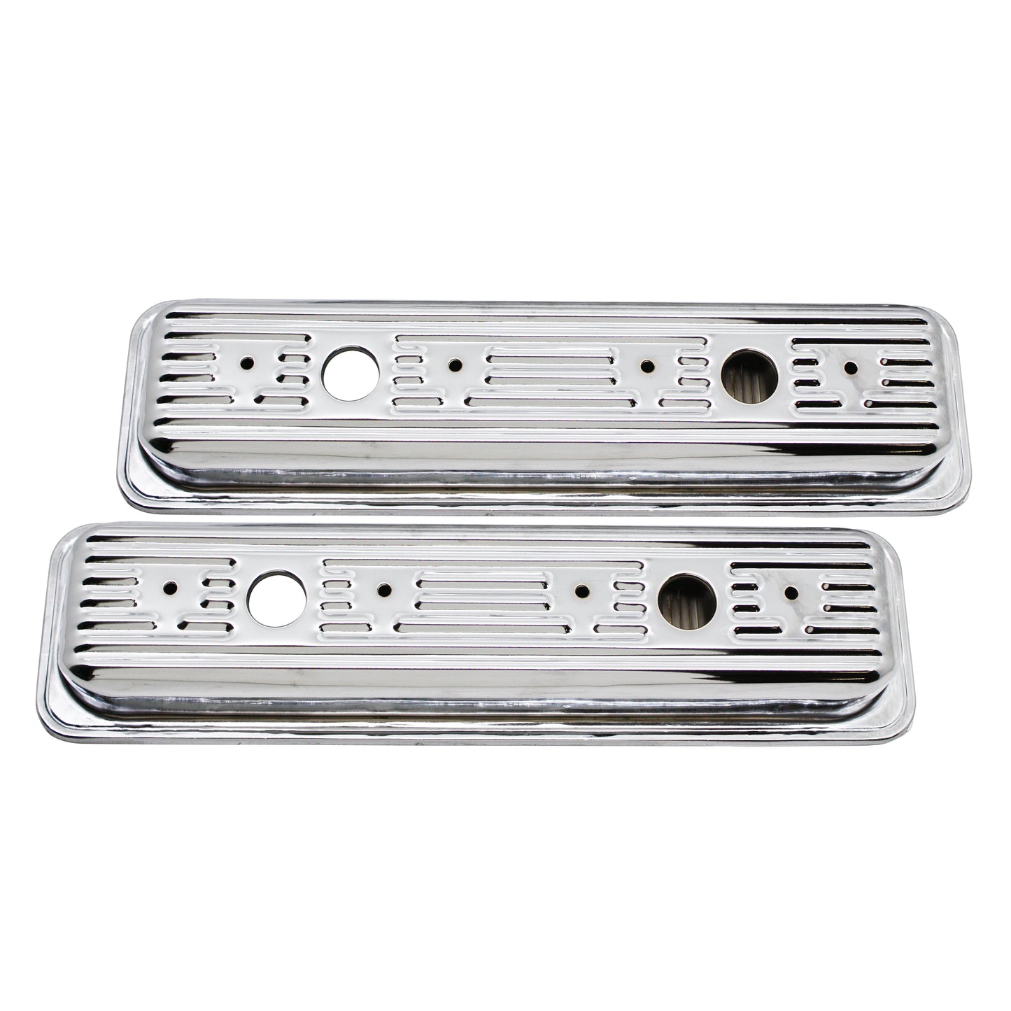 Valve Covers 1987-00 GM 5.0L 5.7L Engine Centre Bolt Chrome Two Hole Per Side