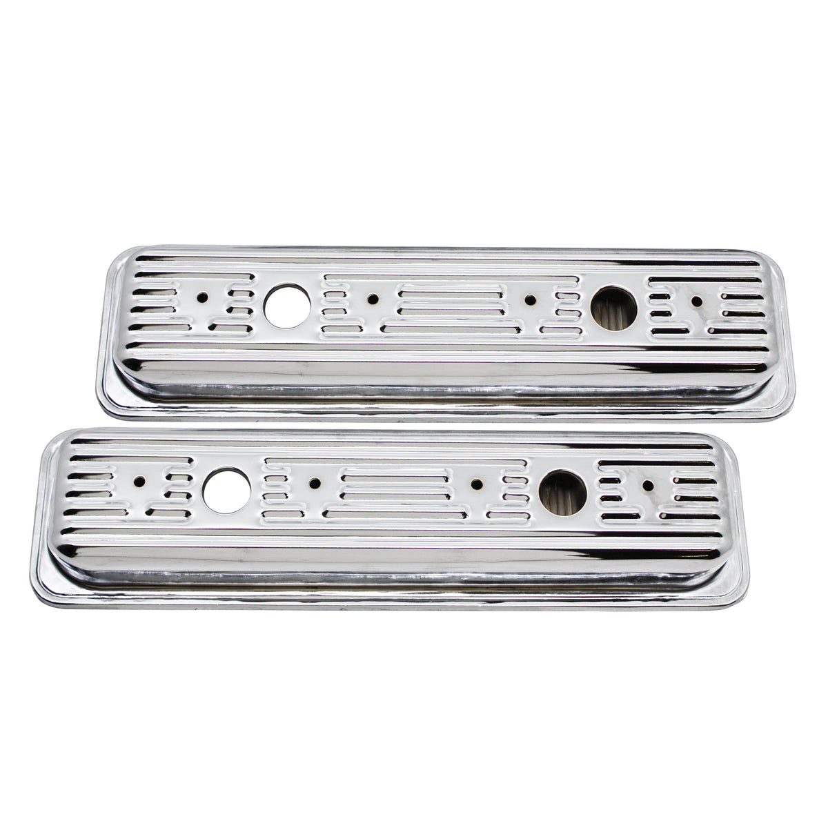 Valve Covers 1987-00 GM 5.0L 5.7L Engine Centre Bolt Chrome Two Hole Per Side