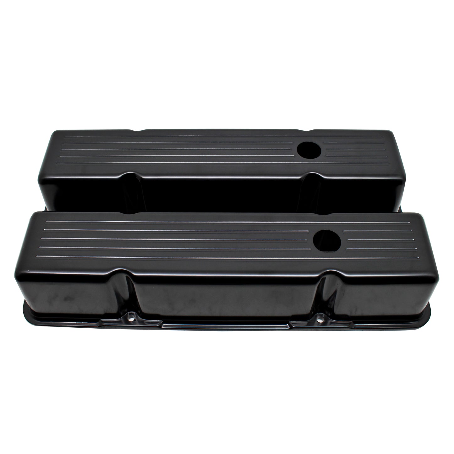 Valve Cover Chev SB Small Block Engine 283-305-327-350 Tall Alloy Black