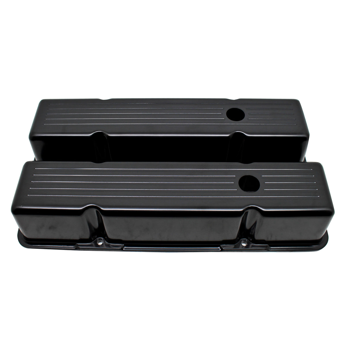 Valve Cover Chev SB Small Block Engine 283-305-327-350 Tall Alloy Black