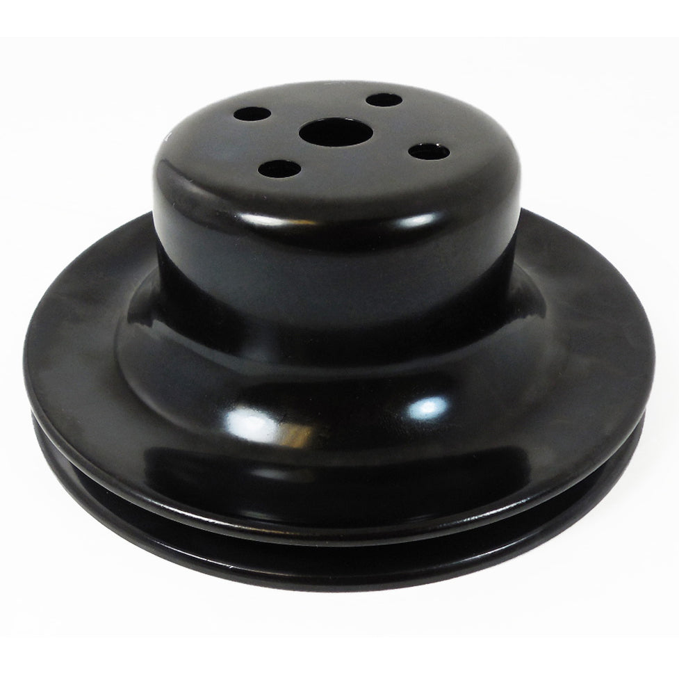 Pulley Water Pump Single Groove Black Steel Ford Windsor 289 1965-66