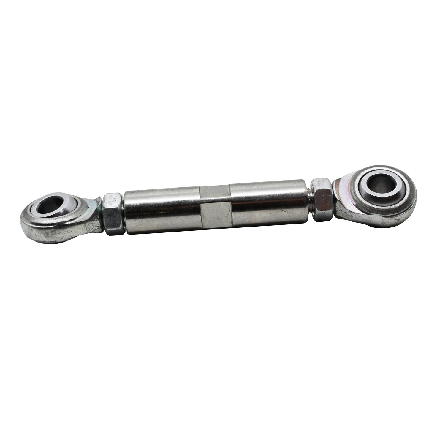 Adjustable Stainless Steel Tension Rods 2-1/2" Long with heim 3/8" Eyelet Ends