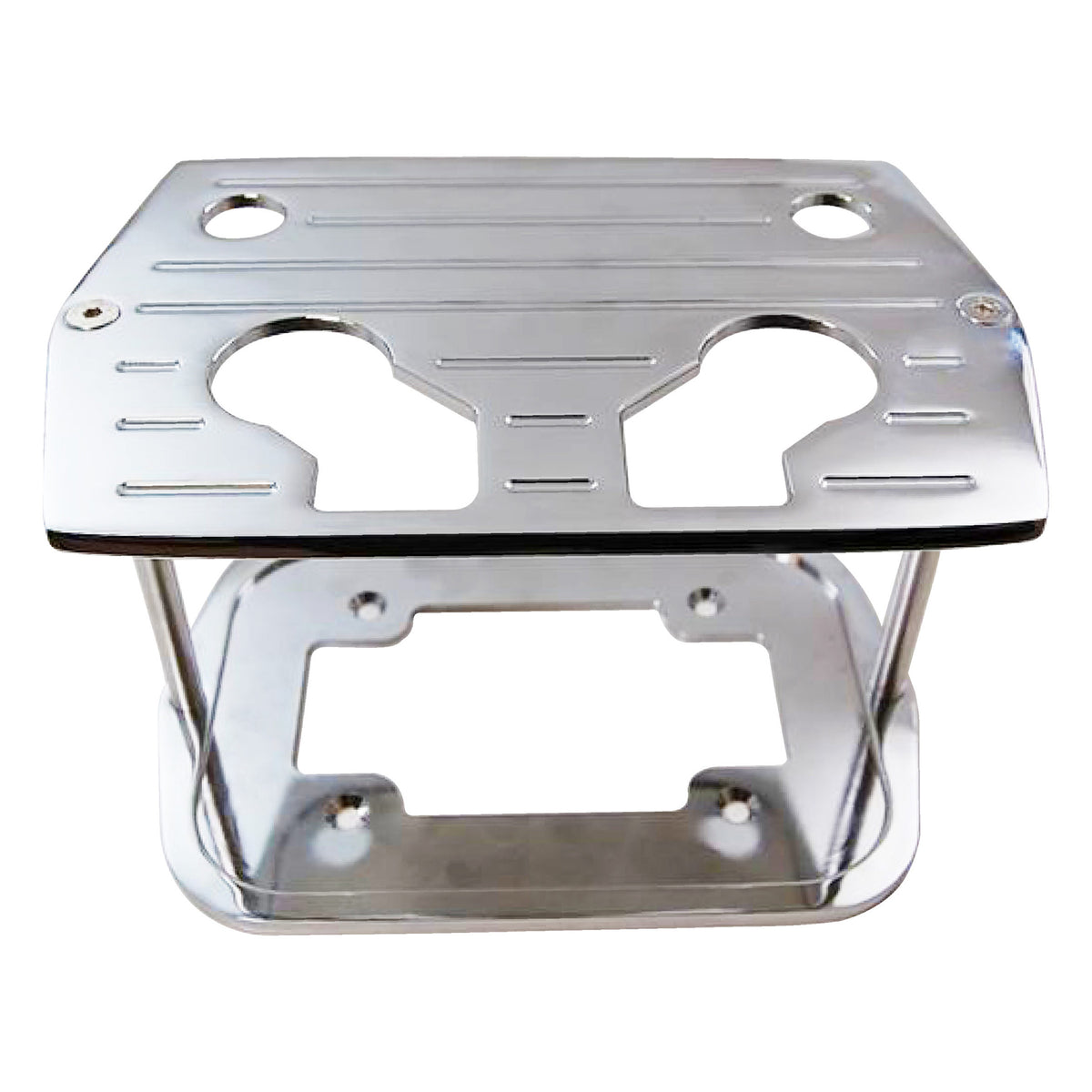 Optima Battery Tray 34/78 Series Polished Ball Milled Aluminium Finish