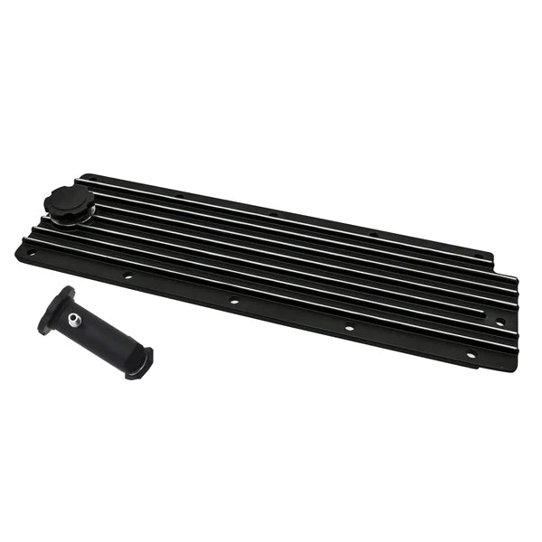 LS Chevrolet Gen III/IV Engine Valley Plate Cover with Oil Filler Hole Black