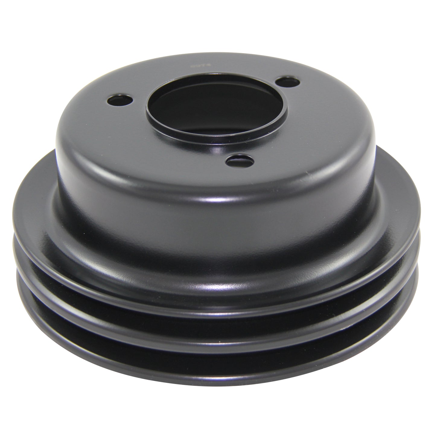 Pulley Crankshaft Dual Groove Black Steel Ford Windsor 289 1964-67