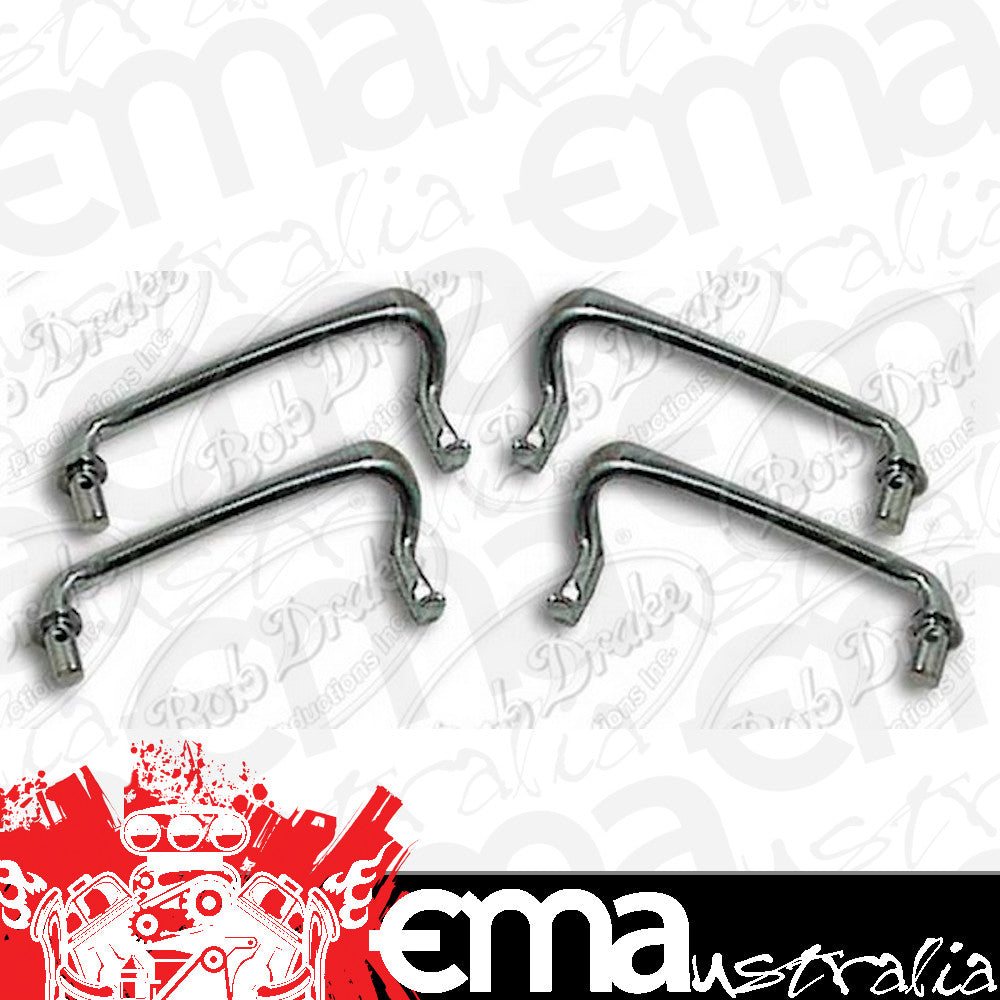 Bob Drake BD48-166445-B S/S Bonnet Handles suit 1934-36 Ford Car & 1935-37 Ford Pickup Bd48-16644/5-B