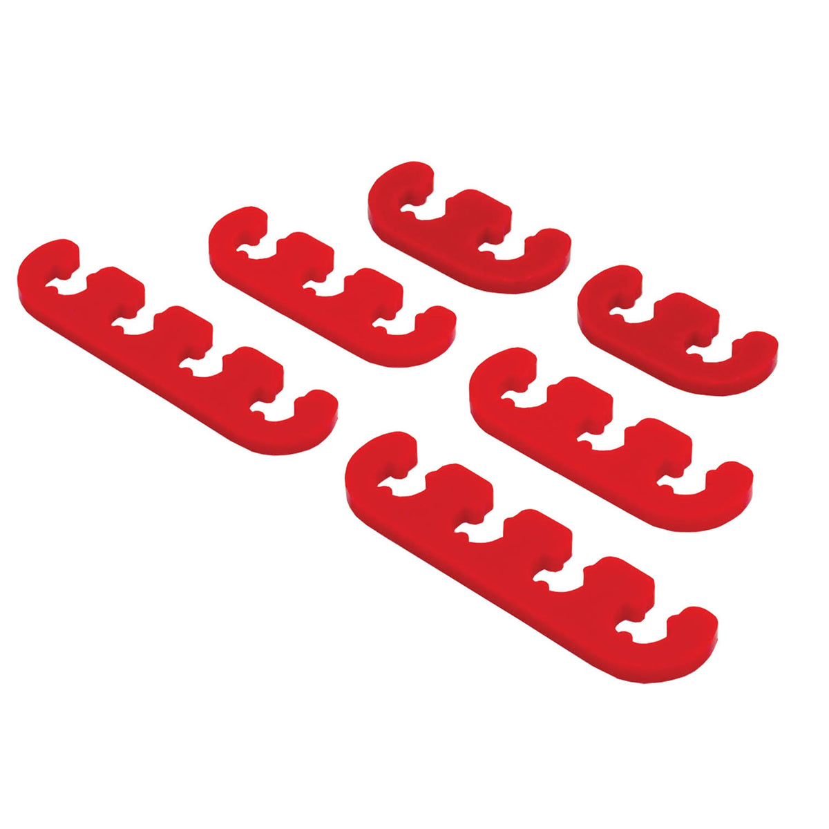 TFI Racing TFI-66-197 Spark Plug Ignition Lead Wire Dividers V8 Red suit 7-9mm Leads. Heavy Duty