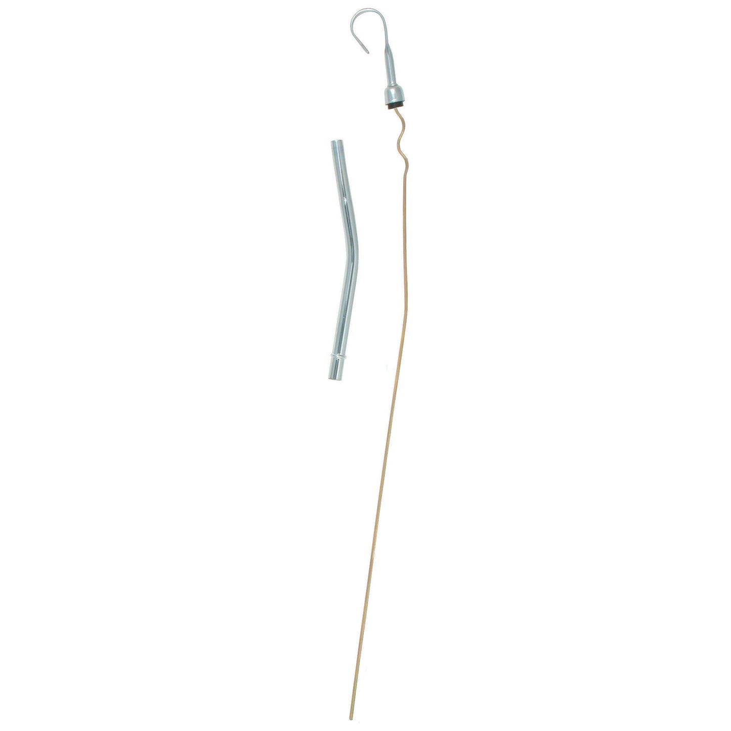 TFI Racing 66-240 Engine Dipstick + Tube Chev Sm Blk 1965-1979