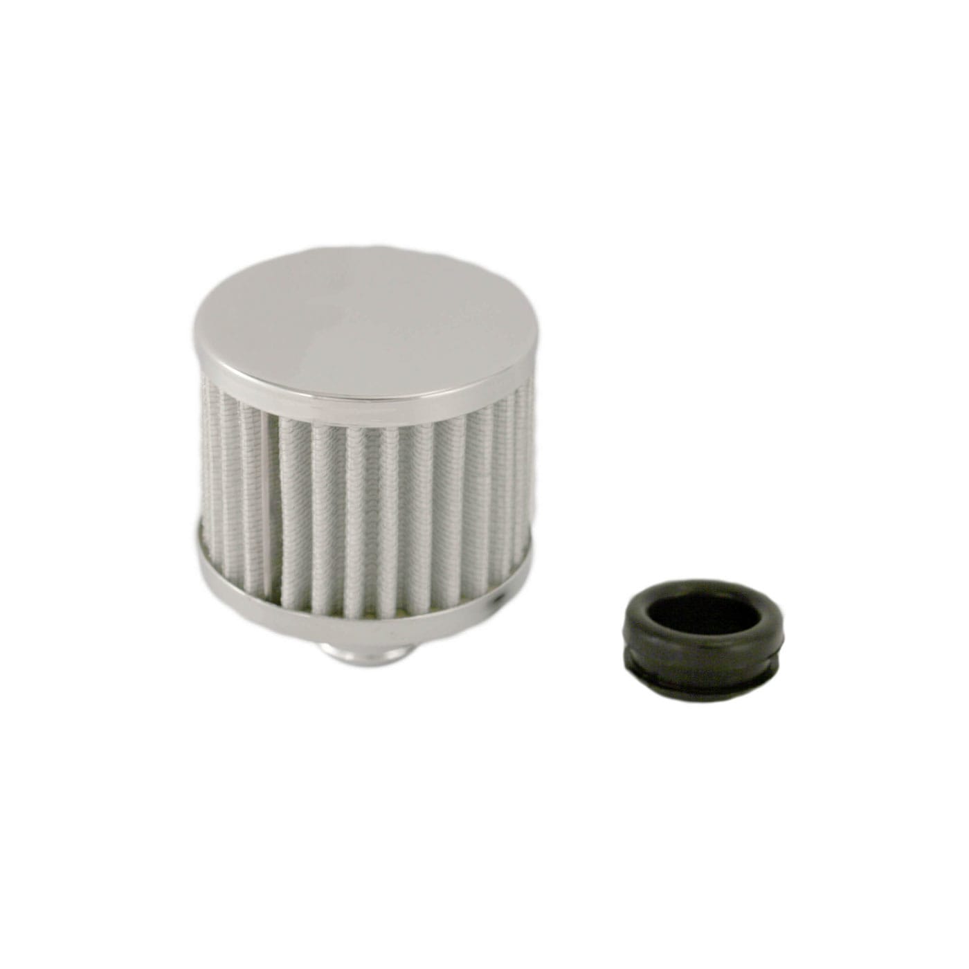 TFI Racing 66-004 Breather Cap White Element High Performance with Grommet