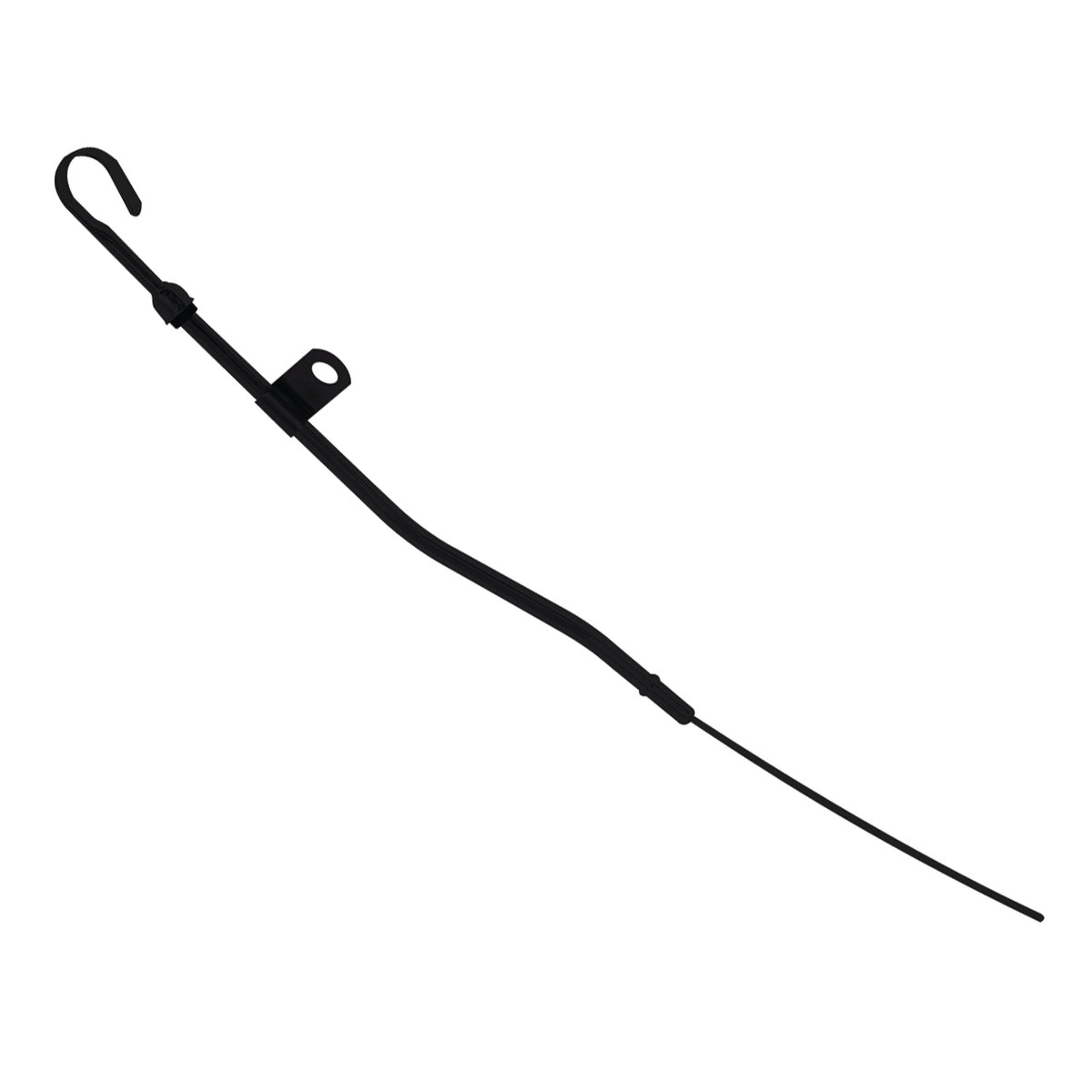 Engine Dipstick Tube Ford V8 Windsor 260-289-302 Black Plated Finish