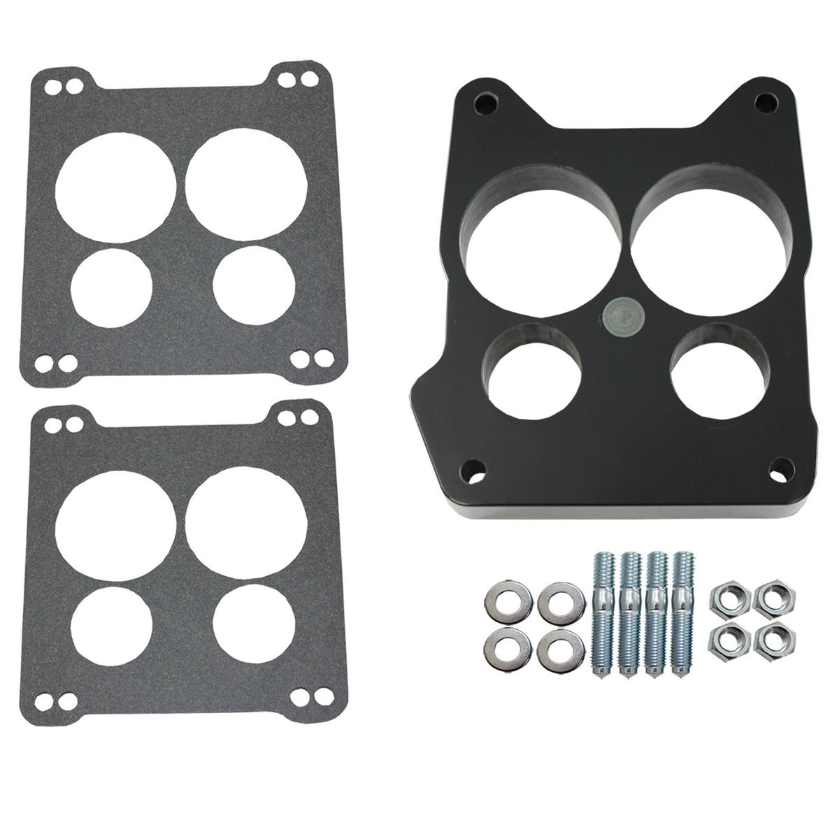 Carburettor Spacer Quadrajet 4 Barrell 1 Inch Tall Individual Port
