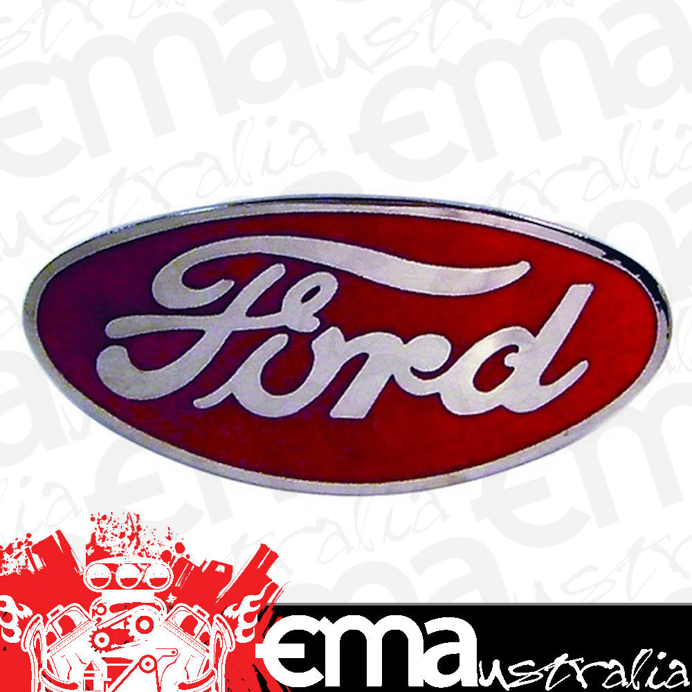 Bob Drake BDB-8212-STR-R Red Porcelain Emblem suit 1932 Ford Bullnose