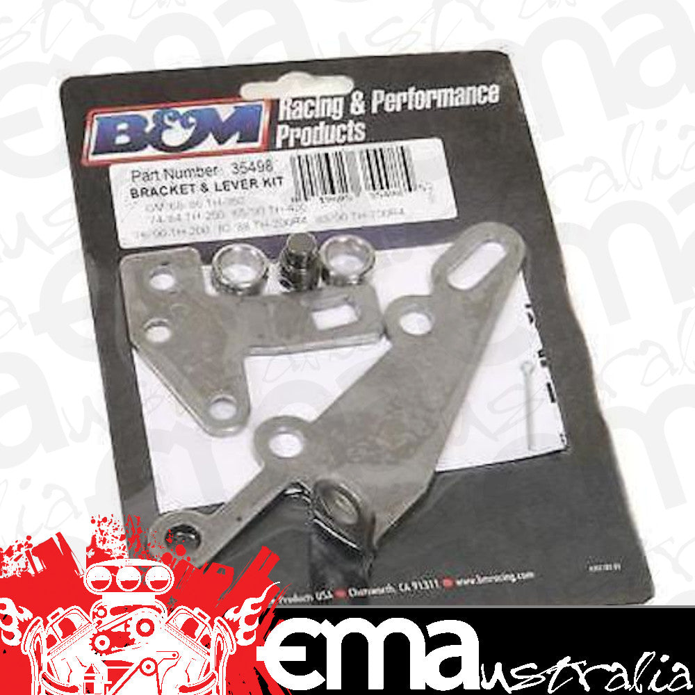 TH200/200R4/250/350/400 TH700R4 4L60 4L60/65/80/85E Bracket Lever Kit TH350/400/700 4L60/E B&M Racing BM35498