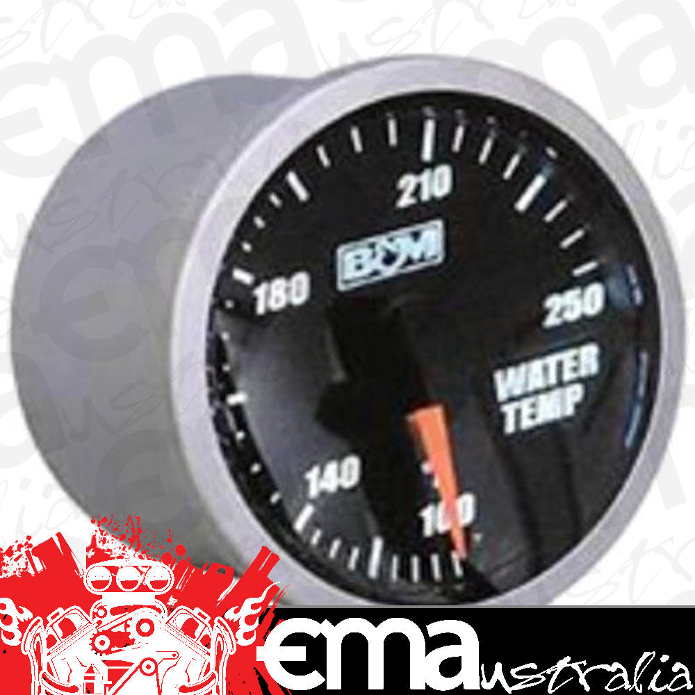 B&M BM80331 2-1/16" Electric Water Temperature Gauge 100-250¶øF Inc Sender