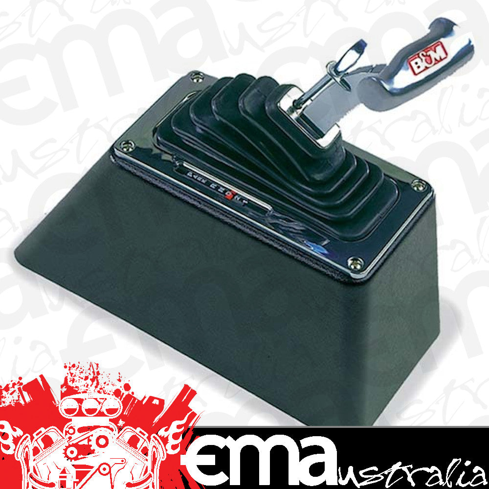 B&M BM80680 Truck Megashifter Ratchet 3 & 4 Speed Shifter, Taller Base For Trucks & Bench Seat Applications