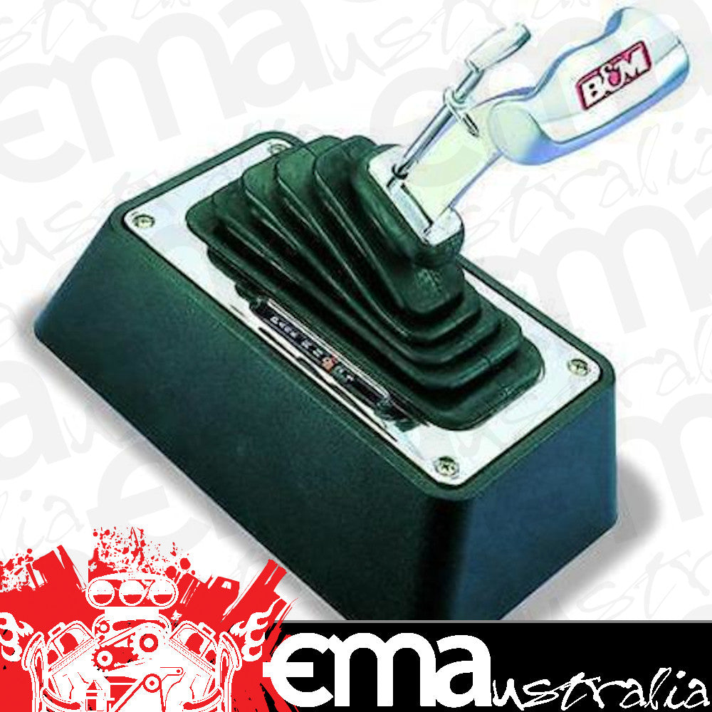 200-4R, 4L60, 4L60E, 700R4, AOD, C-4, C-6, TH200, TH250, TH350, TH400, Torqueflite 727, Torqueflite A-904, AOD Megashifter 3 4 Speed Ratchet Shifter Universal Automatic Trans B&M