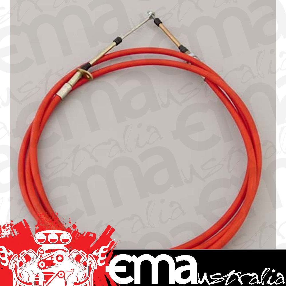 B&M BM80835 10 Ft Race Shifter Cable Super Duty, Eyelet/Thread Ends