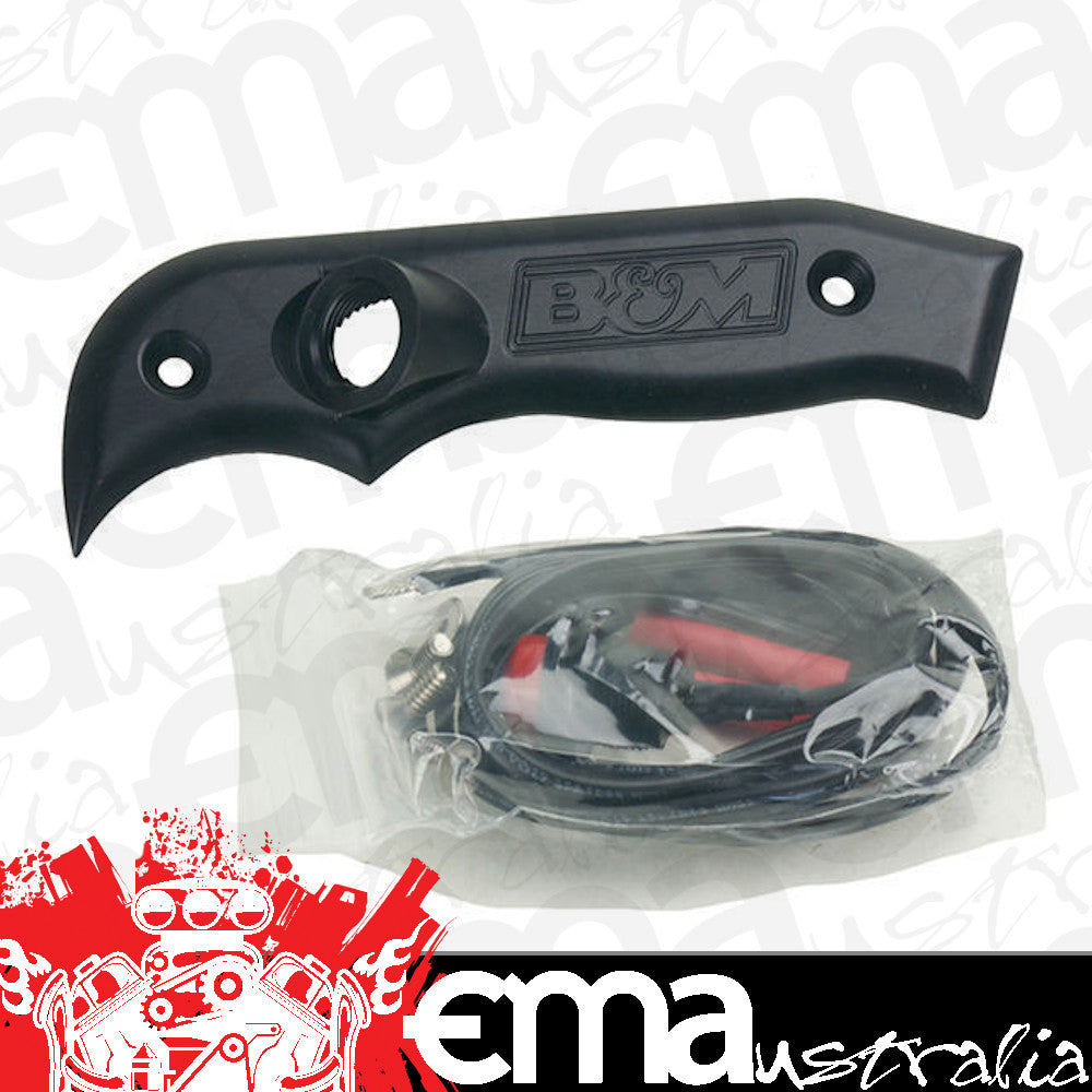B&M BM81063 Stealth Magnum Grip w/ Button Actuator For Magnum Grip Shifters