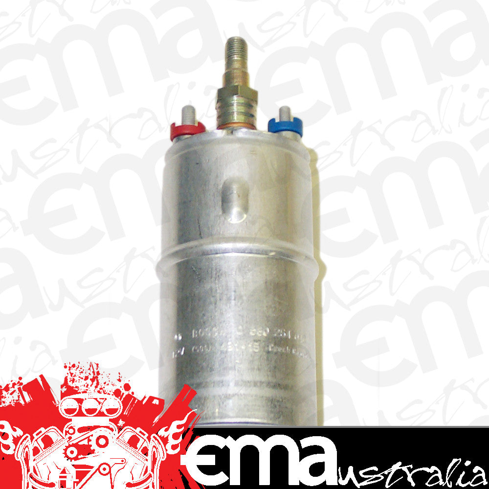 Electric Fuel Pump (102 Litres @ 6.5 Bar, Inlet: Open Base, Outlet: M10 X 1.0, Max HP 330) (BO0580254040)