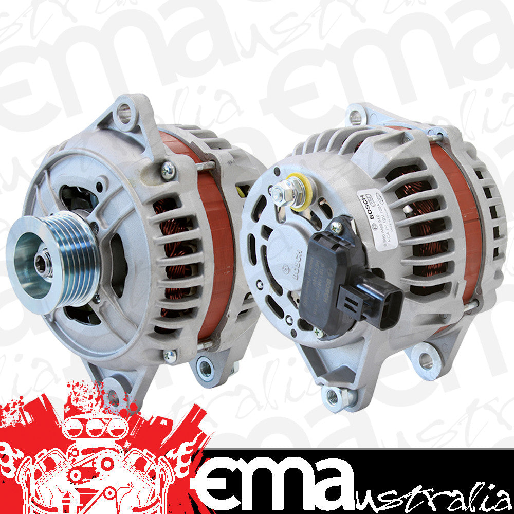 Bosch Automotive BOBXF1260A 12V 110Amp Alternator w/ Serpentine Pulley Suits Ford Falcon Ef-El 6 Cyl & For Mazda Rotary Series 4/5/6 13B Turbo