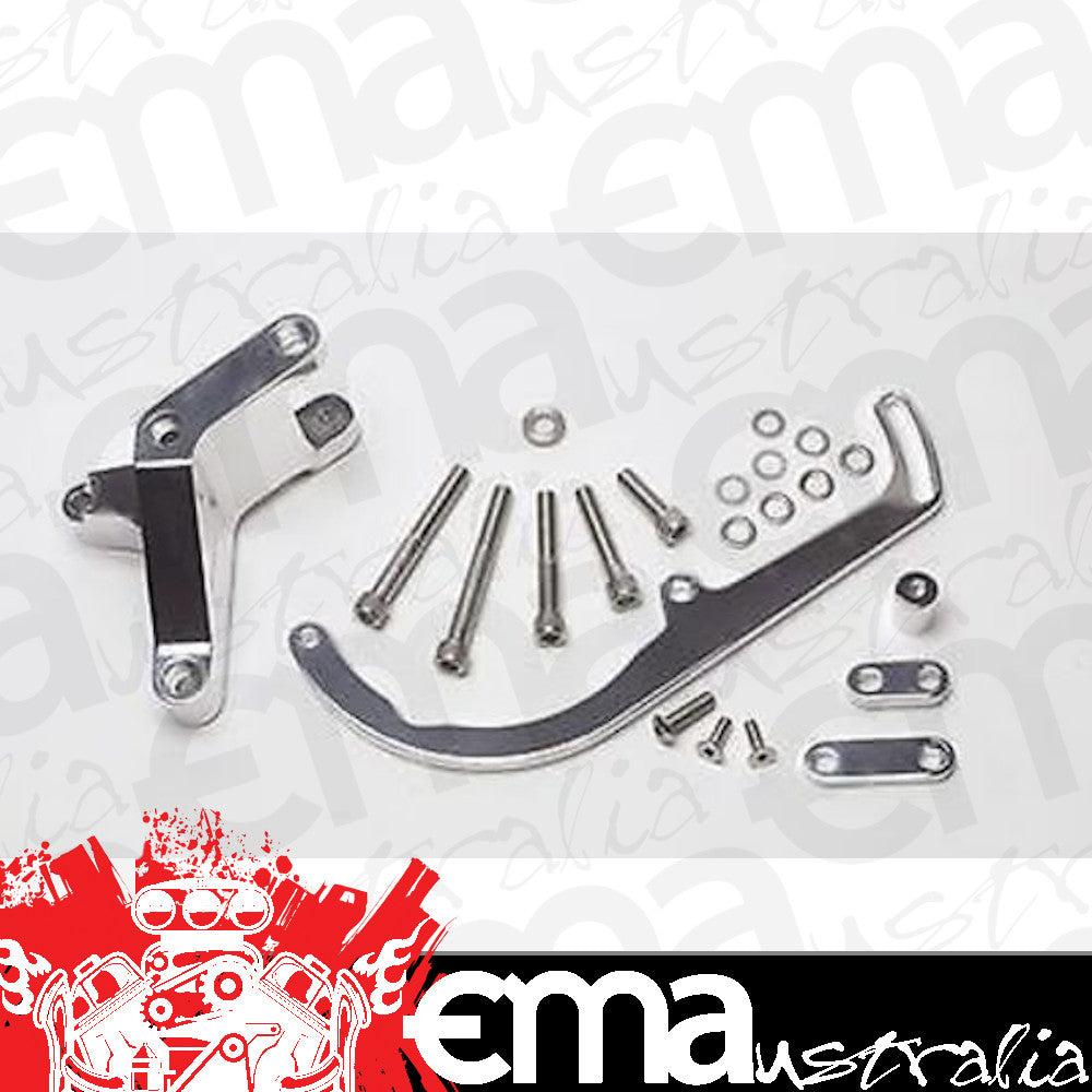 Chevy small block Gen I 265-350C.I.D. (short pump) Alloy Top Mount Alternator Bracket Chev SB Billet Specialties BS10220