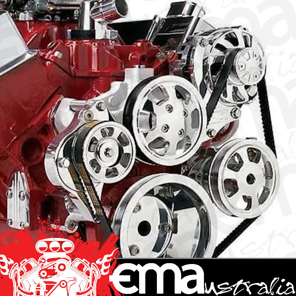 Billet Specialties BS13125 Serpentine Kit Chev 262-400