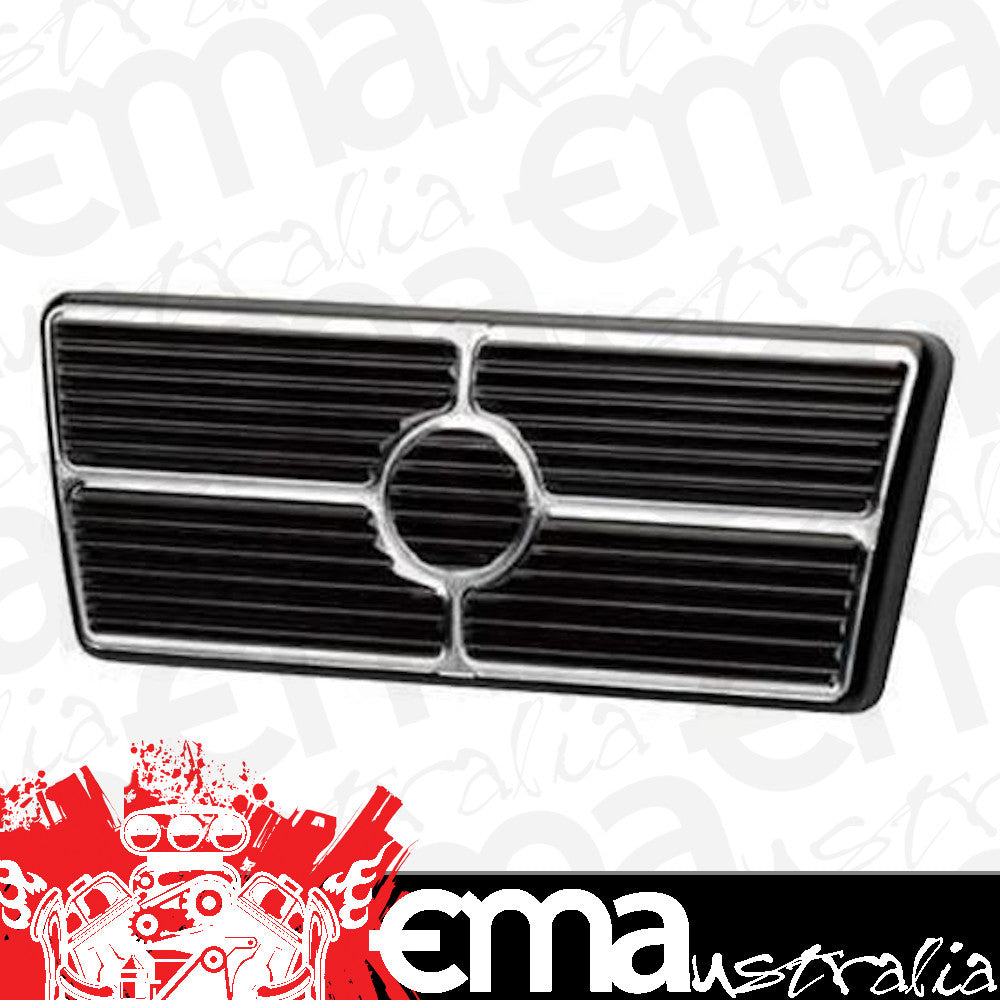 Billet Specialties BS199455 Chev Auto Brake Pedal 7" X 2-11/16" Black Anodised