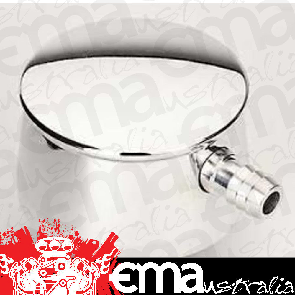 Billet Specialties BS21120 Polished Pcv Valve Cover Breather 1-1/4" Hole Plain