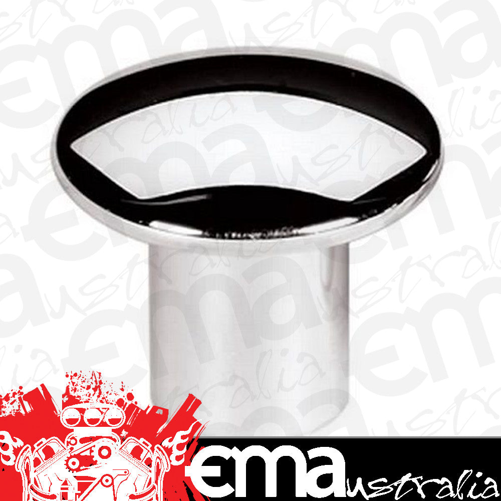 Universal Dash Knob Smooth Style Polished Alloy 3/16" Bore Billet Specialties BS26003
