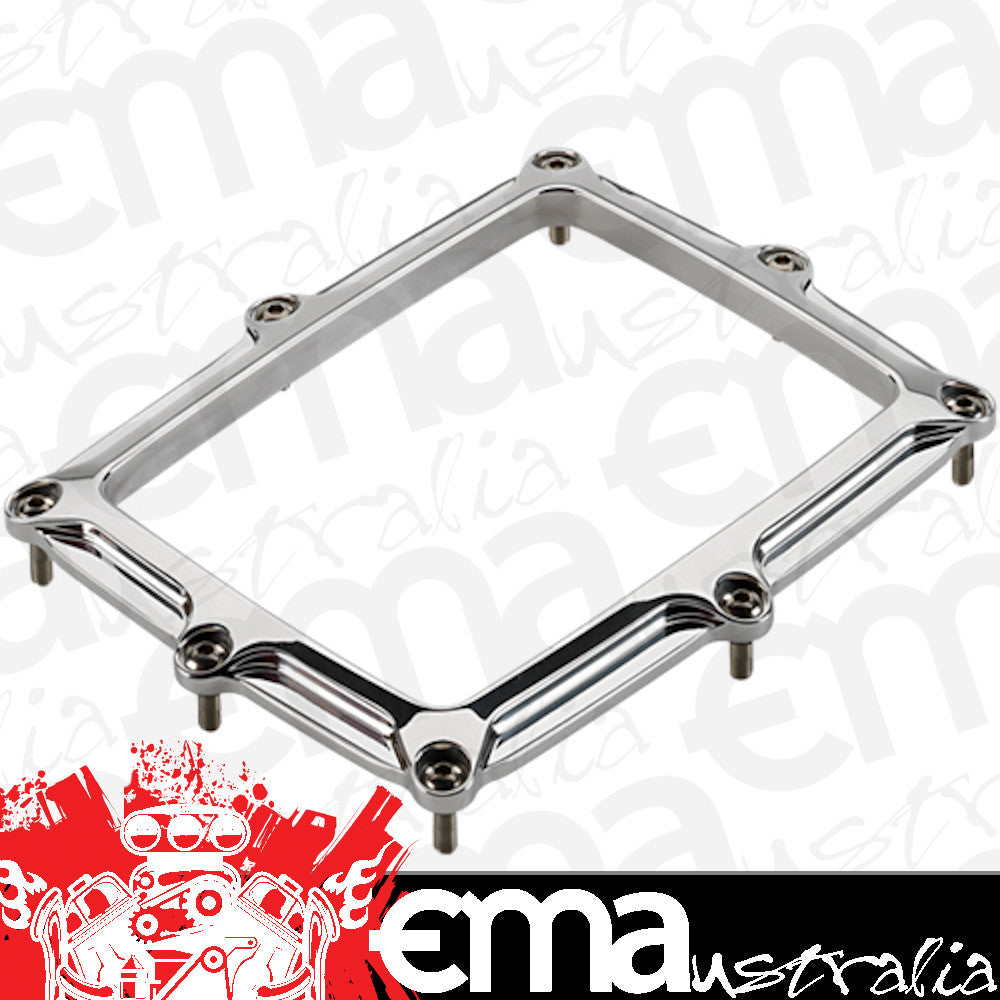 Billet Specialties BS279310 Shifter Boot Ring Billet Aluminium - Polished 5.75" X 7.125" O.D With 4.125" X 5.5" I.D