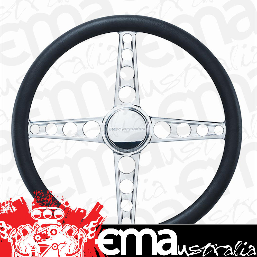 Billet Specialties BS29540 14" Billet "Sprint" Steering Wheel Half Wrap, Horn And Adapter Sold Separately