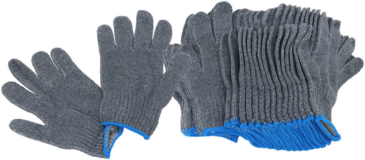Aeroflow AF98-2222-12 Multi Purpose Knitted Gloves 12 (pairs) Work Shop Mechanic