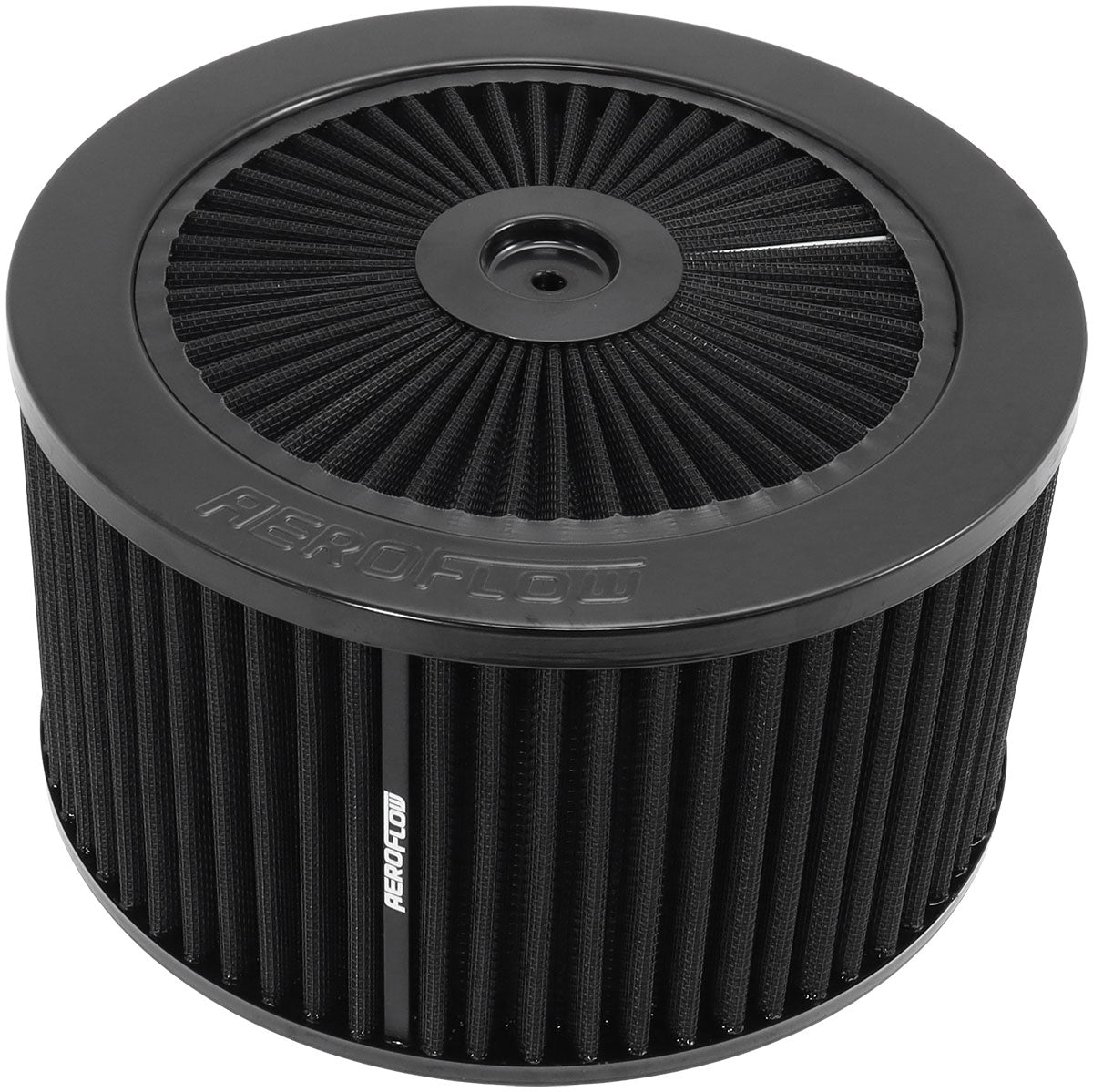 Aeroflow AF2251-1375 9" X 5" Full Flow Air Cleanerassembly 5-1/8" Black Cotton