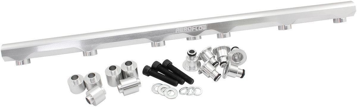 Aeroflow AF64-2260S Fuel Rail Kit Suit Toyota 2Jzge Non Turbo All 2Jzge Silver