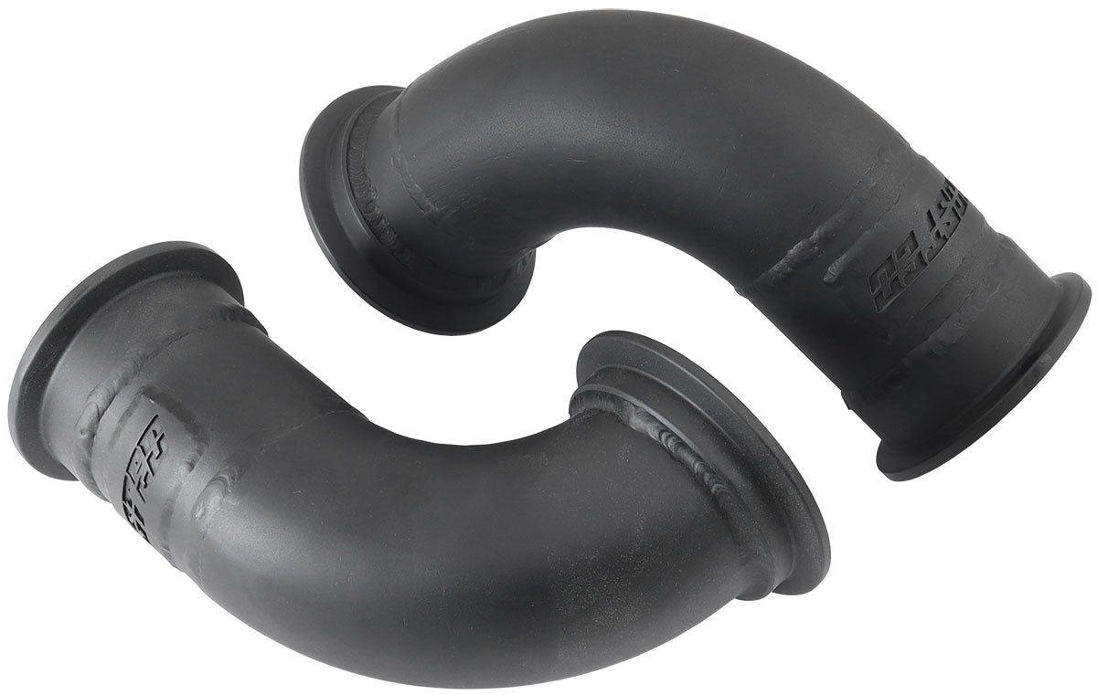 Aeroflow AF8200-2010 GM LS TWIN TURBO TURN UP ADAPTERS PAIR V-BAND MANIFOLD