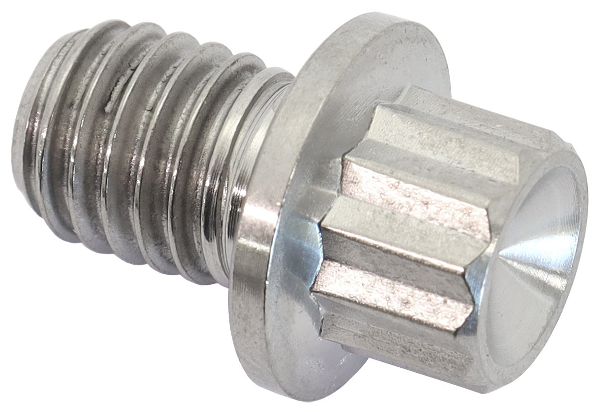 Aeroflow AF3502-0393 M8x1.25 TITANIUM BOLT 10mm UHL12 POINT SINGLE M8 x 1.25mm