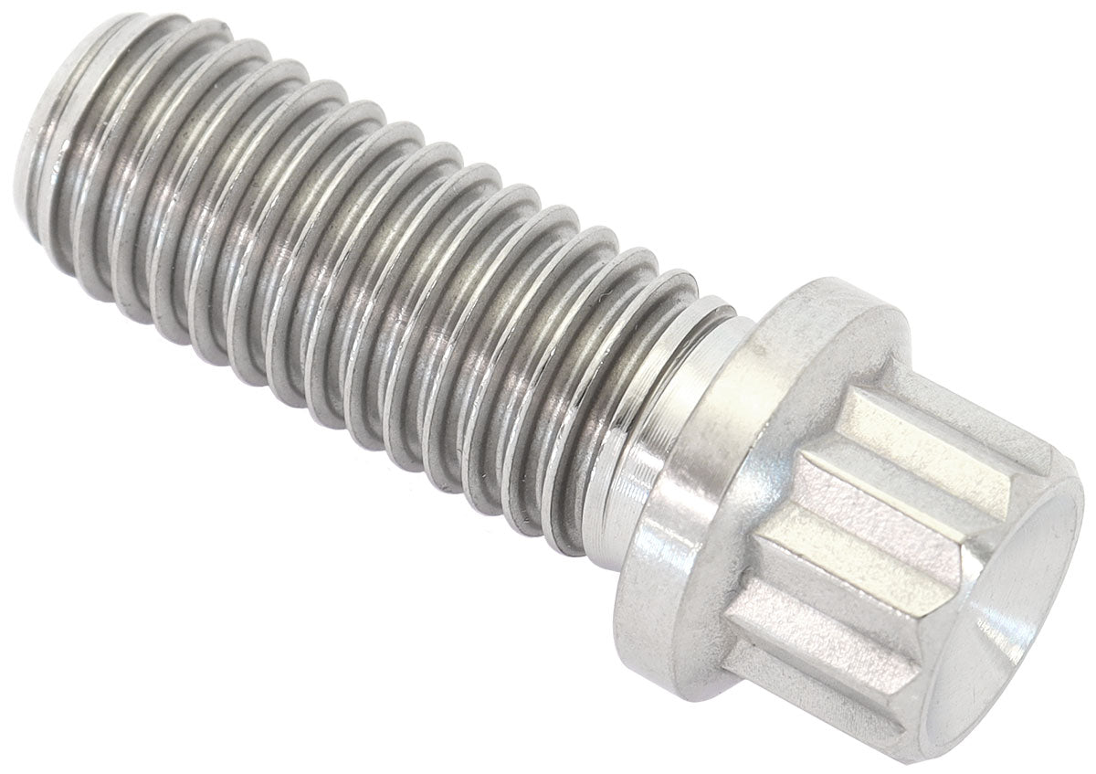 Aeroflow AF3504-0984 M10x1.50 TITANIUM BOLT 25mmUHL12 POINT SINGLE M10 x 1.50mm