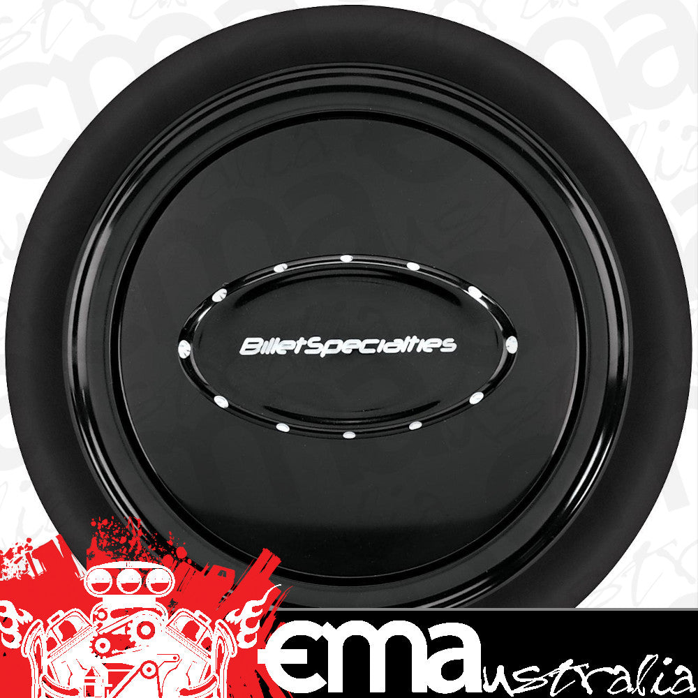 Billet Specialties BS32729 Horn Button Smooth Black