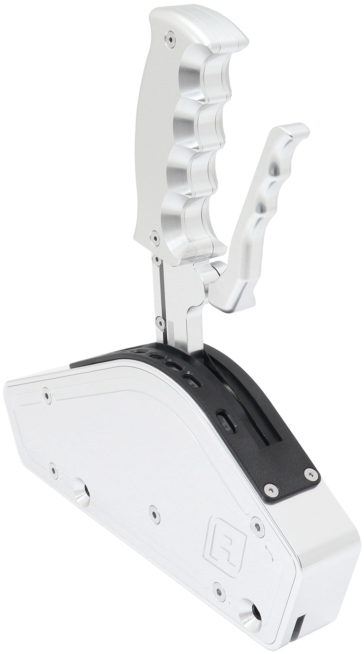 Aeroflow AF72-9030 Attack Sl 2,3,4 Speed Gate Shifter Bang Silver Rear Exit
