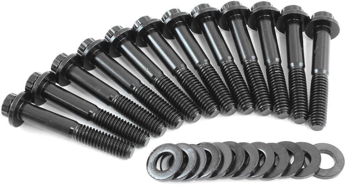 Aeroflow AF37-1210 Small Block Ford Intake Bolts 289 302 351 Windsor 12 Point 12 Pack Aeroflow - Af37-1210