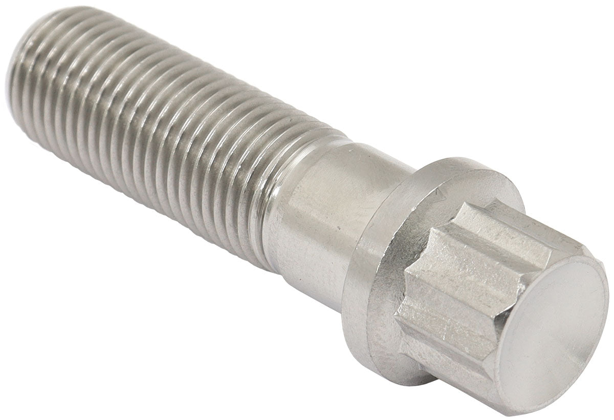 Aeroflow AF3505-1574 M12X1.25 Titanium Bolt 40mm UHL 12 Point Single M12 X 1.25mm