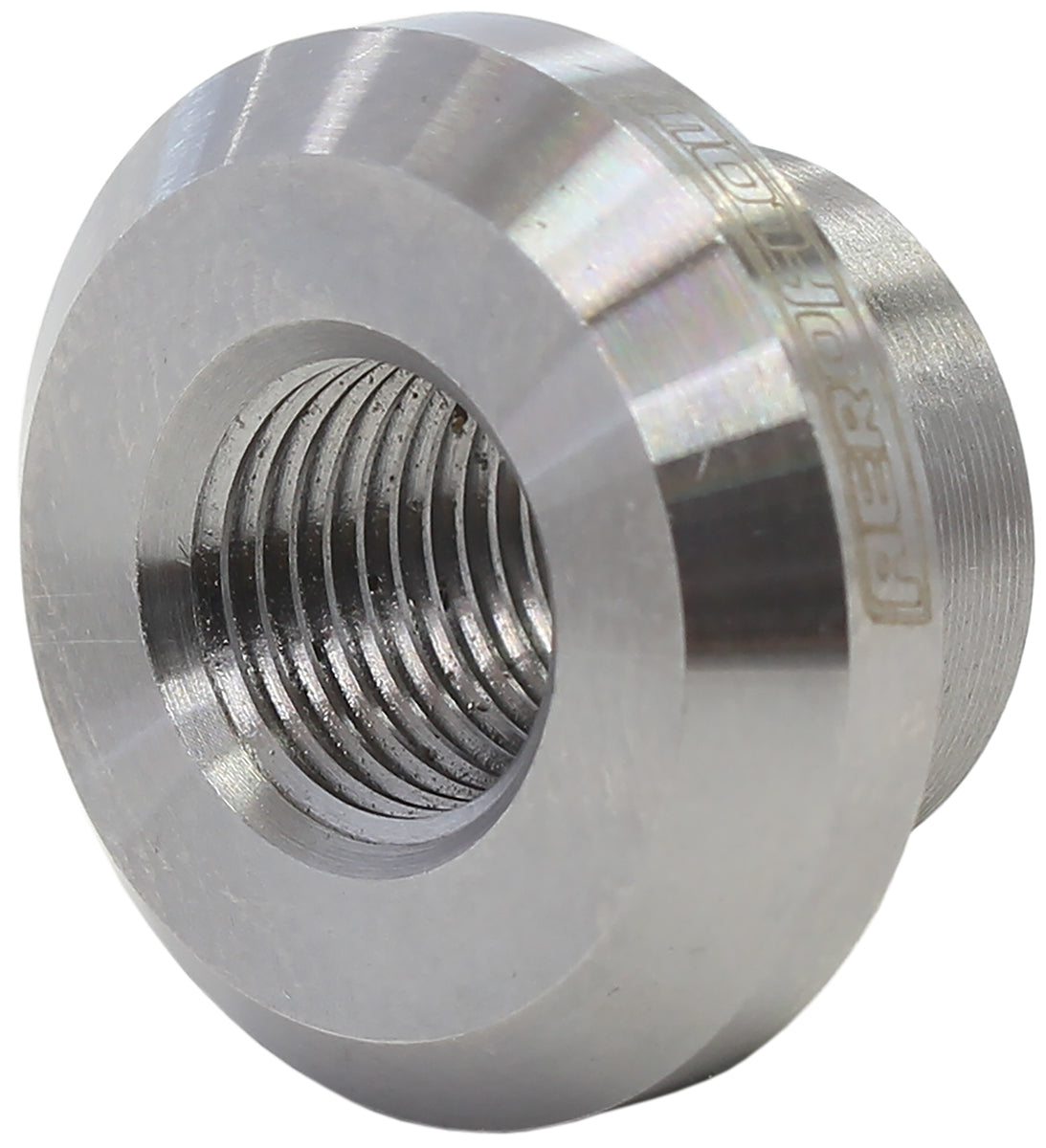 Aeroflow AF996-M10S FEMALE WELD ON BUNG, M10x1.0 THREAD, STEEL