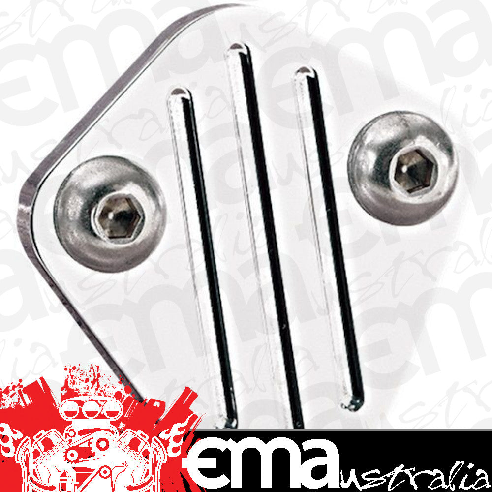 Billet Specialties BS41620 Ford 289-351W & 429/460 Polished Fuel Pump Block Off