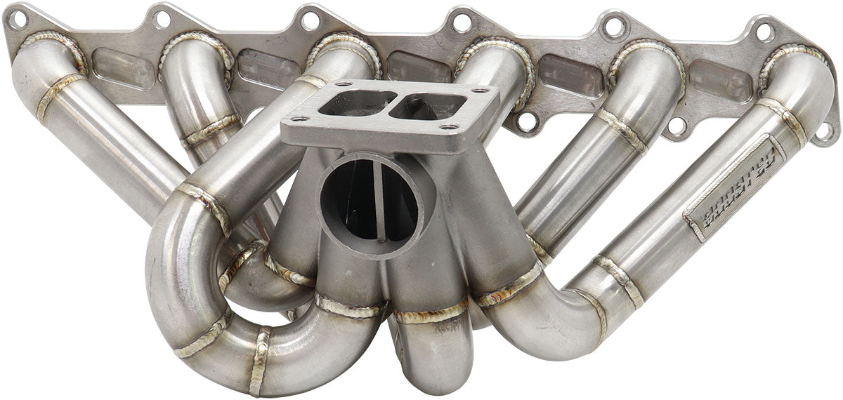 Aeroflow AF8477-3000 Ford Barra S/S T4 Turbo Manifohigh Mount Gt40 50mm Ba Bf Fg